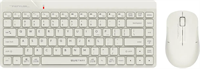 Клавиатура + мышь A4Tech Fstyler FG2200 Air2 Beige 234266