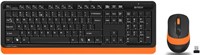 Клавиатура + мышь A4Tech Fstyler FG1010 Black/Orange 234277