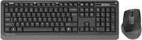 Клавиатура + мышь A4Tech Fstyler FG1035 Black/Grey 234281