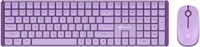 Клавиатура + мышь Oklick S315W Purple 234359