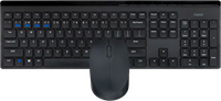 Клавиатура + мышь Rapoo 8110M Black 234373
