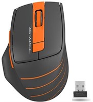Мышь A4Tech Fstyler FG30S Grey/Orange 235679