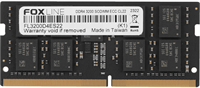 Оперативная память 32GB DDR4 3200MHz Foxline ECC SO-DIMM (FL3200D4ES22-32G) 237594