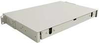 Оптический кросс TELCORD КСв-16-1U 16-ST/MM-16-ST/UPC-MM50(OM4)-1-КУ-GY 242615