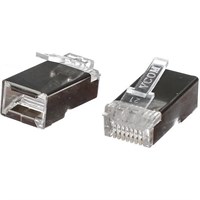 Коннектор RJ-45 VCOM VNA2230-1/100, 100 шт. 242807