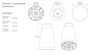 Акустическая система Sonance PS-P83T Pendant Speaker White 248045