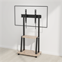Мобильная стойка Holder PR-108 Black/Oak 248749