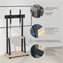 Мобильная стойка Holder PR-108 Black/Oak 248749