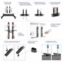 Мобильная стойка Onkron TS1552 Black 248804