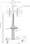 Мобильная стойка ARM MEDIA PT-STAND-11 Black 248817