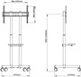 Мобильная стойка ARM MEDIA PT-STAND-7 248832