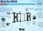 Кронштейн Wize Pro VW50 Black 248855