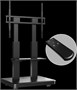 Мобильная стойка Onkron TS2811 eLift Black 248902