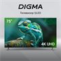 ЖК телевизор Digma 75" DM-LED75UQB31 249295