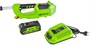Снегоуборщик Greenworks GD40SSK2 206447