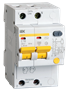 Автоматический выключатель дифференциального тока IEK MAD10-2-010-C-030 206751