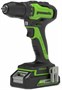 Дрель Greenworks GD24DD35K2 207404