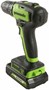 Дрель Greenworks GD24DD35K2 207404