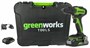 Дрель Greenworks GD24DD35K2 207404