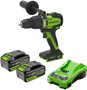 Дрель-шуруповёрт Greenworks GD24DD140 (3707607CUD) 207589