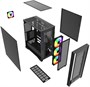 Корпус Powercase ByteFlow Pro CP ARGB Black 211401
