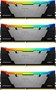 Оперативная память 32GB DDR4 3200MHz Kingston Fury Beast Black RGB (KF432C16BB2AK4/32) (4x8GB KIT) 213094