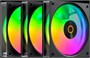 Вентилятор для корпуса Ocypus Gamma F12 UNI BK ARGB REVERSE BLADE (3 шт.) 213821