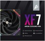 Вентилятор для корпуса 1STPLAYER XF7 ARGB Black (3 шт.) 213853