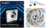 Вентилятор для корпуса Lian Li UNI Fan SL Wireless LCD 120 Reverse Blade White 213977