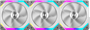 Вентилятор для корпуса Gigabyte AORUS EZ CHAIN FAN 120 ICE (3 шт.) 214009