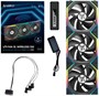 Вентилятор для корпуса Lian Li UNI Fan SL Wireless 120 Black (3 шт.) 214026