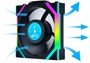 Вентилятор для корпуса Lian Li UNI Fan SL Wireless LCD 120 Black (3 шт.) 214052