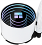 Система жидкостного охлаждения Thermalright Frozen Notte 240 White ARGB 214101