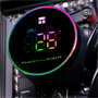 Система жидкостного охлаждения Thermalright Frozen Magic 360 Digital ARGB Black 214120