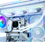 Система жидкостного охлаждения Thermalright Frozen Horizon 360 Digital ARGB White 214144