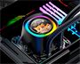 Система жидкостного охлаждения ID-COOLING FX240 LCD 214147