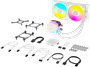 Система жидкостного охлаждения Corsair iCUE LINK TITAN 240 RX RGB White (CW-9061020-WW) 214359