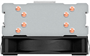 Кулер ExeGate Wizard EXX400V3-PWM.FRGB 214438