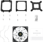 Кулер Ocypus Delta A40 SE Dual Fan ARGB BK 214584
