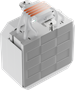 Кулер upHere UP1TC4 White 214590