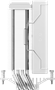 Кулер Ocypus Delta A40 SE WH ARGB 214596