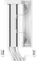 Кулер Ocypus Delta A40 WH ARGB 214676