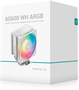 Кулер DeepCool AG600 WH ARGB 214678