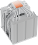 Кулер upHere UE2T6 White 214689