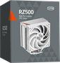 Кулер PCcooler RZ500 White 214695
