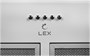 Вытяжка LEX GS Bloc P 900 White 202377