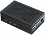 Корпус для одноплатного компьютера ACD Black Fine Heat Dispersion Aluminium Alloy Case for Raspberry Pi 4B (RA508) 215055