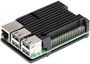Корпус для одноплатного компьютера ACD Black Metal Aluminum Case for Raspberry Pi 3B/3B+ (RA460) 215057