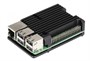 Корпус для одноплатного компьютера ACD Black Metal Aluminum Case for Raspberry Pi 4B (RA505) 215067
