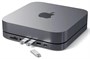 Док-станция Satechi Type-C Aluminum Stand & Hub for Mac Mini Space Gray 215120